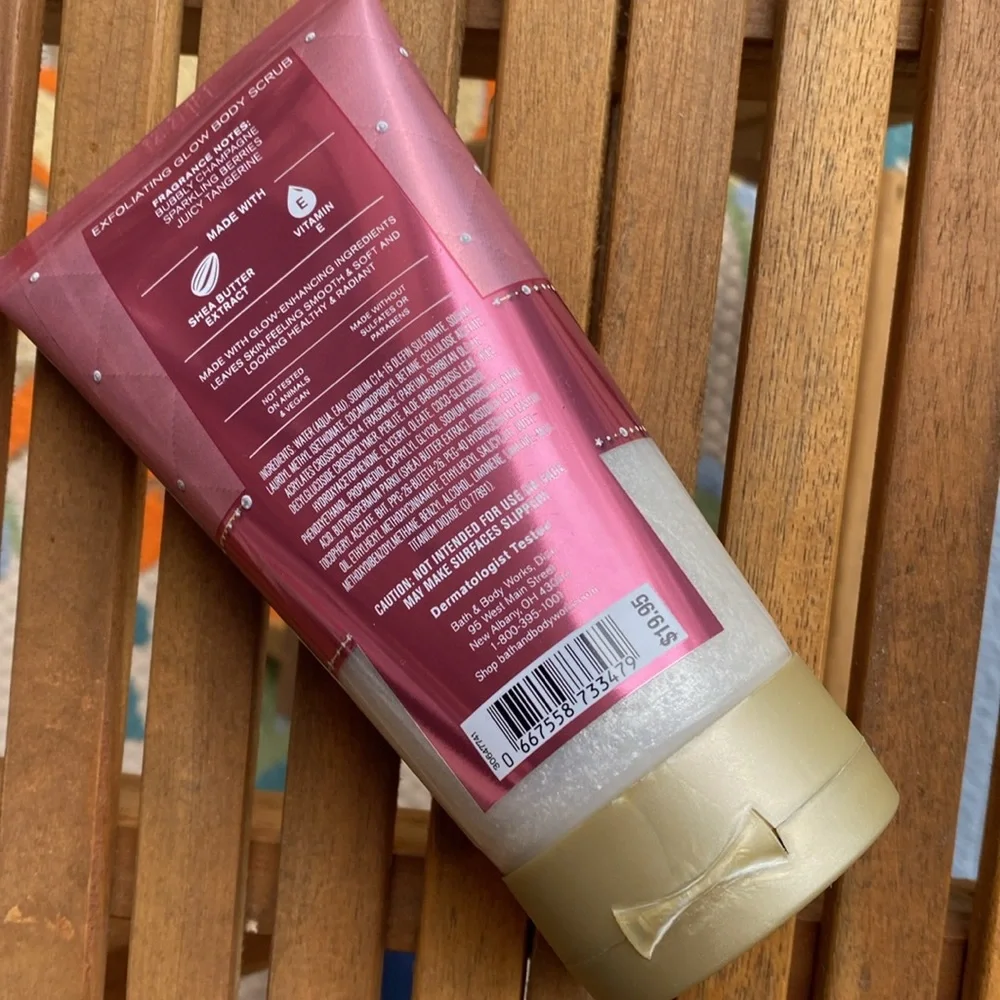 Bath & Body Works Champagne Toast Body Scrub & Body Butter